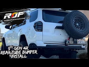 4Runner Rear Tube Bumper Installation