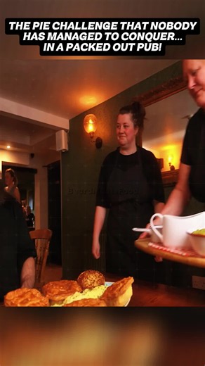 Pie Challenge That Nobody Conquered in a Packed Pub