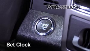 How to Set the Clock / Change Time on a 2018 Ford Expedition Max XLT 3.5L V6 Turbo