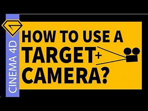 How to use a Target Camera? | Cinema 4D Tutorial