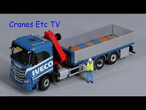 WSI Iveco S-Way 6x2 + Palfinger PK 24.001 SLD 5 Loader Crane by Cranes Etc TV