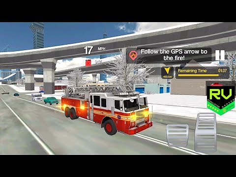 🔥 Realistic Firefighter Simulator – Epic Fire Rescue Gameplay!