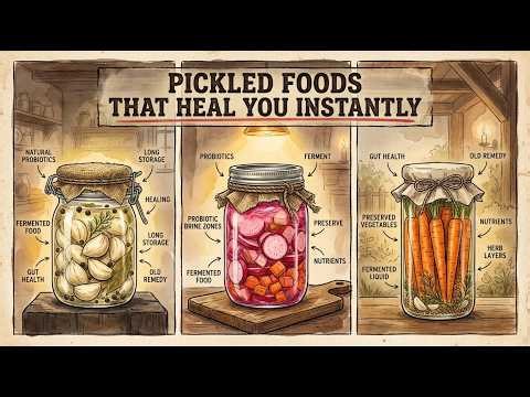 20 Ancient Pickled Superfoods Proven to Heal Your Body Instantly