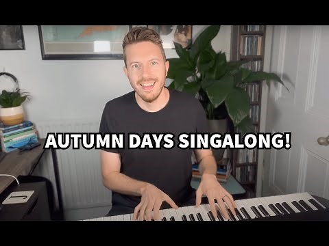 'Autumn Days' Primary School Assembly FULL singalong