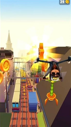 playing subway surf for fun #subwaysurfers #gaming #shorts
