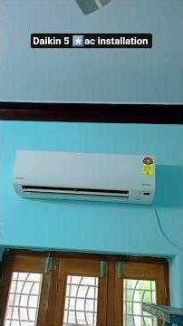 Daikin 5*️⃣ inverter ac installation #daikinac #daikin #coolingsolutions #airconditioner #tranding