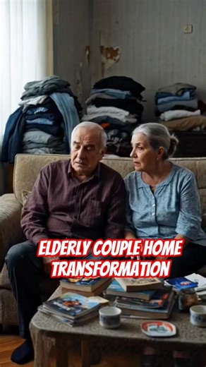 "From Messy Home to Happy Ending – Elderly Couple’s Surprise!"