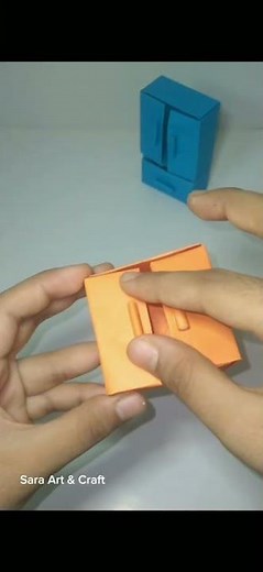 DIY Paper Closet | Origami House Furniture | Paper Wardrobe