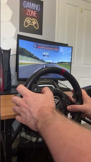 Thrustmaster T128 Racing Wheel Gran Turismo 7 PS5 Gameplay