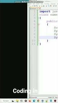 #coding in java using java code