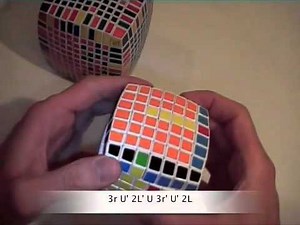 Как собрать куб 11х11 ч.3/6 / How to solve cube 11x11 part 3/6