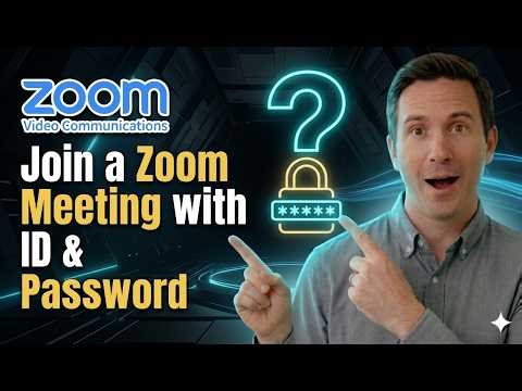 Join a Zoom Meeting with ID & Password (2-Minute Guide)