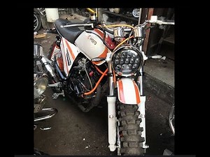 Hero Splendor Modified To Scrambler | Bike Modification