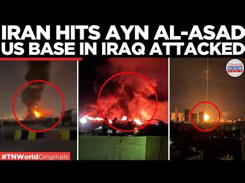 US AIRBASE HIT : Iran Claims Strike On Ayn Al-Asad Base, Israeli Radar Hit | World News