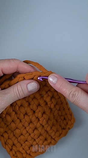 61K views · 700 reactions | A simple square crochet basket in an hour - even a beginner can handle it! | Miarti - Crochet and Knitting | Facebook