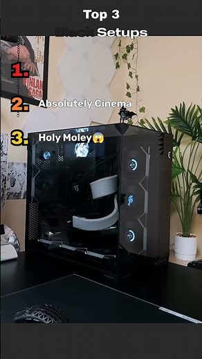 Top 3 BLACK Setups (Don't Check the Sound)