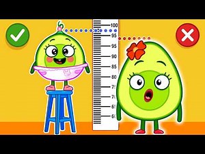 🌈 Opposites Song Collection Cartoon! Tall-Short, Hot-Cold & More | P&P Family