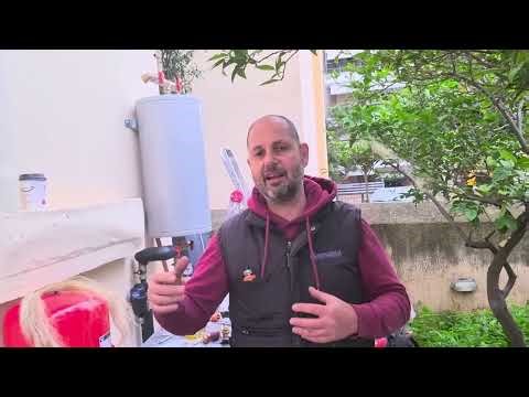 Αντλια Θερμοτητας Αλλαζω Θερμανση 6.8 COP Αριστα Αποτελεσματα Με Δοχειο Αδρανειας 45 Λιτρα