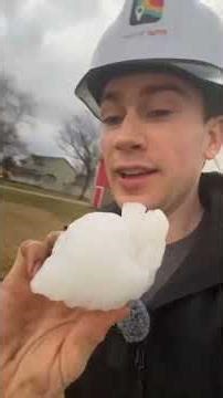 DVD-Sized Hail Falls in Illinois — Could This Be a State Record?