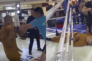 KOed: Amateur boxer knocks out 'Shaolin monk' within 2 minutes at martial arts match in China