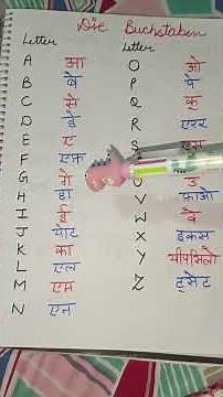 Learn German", "Alphabet", "A-Z", "German Letters" #education #learning #basic