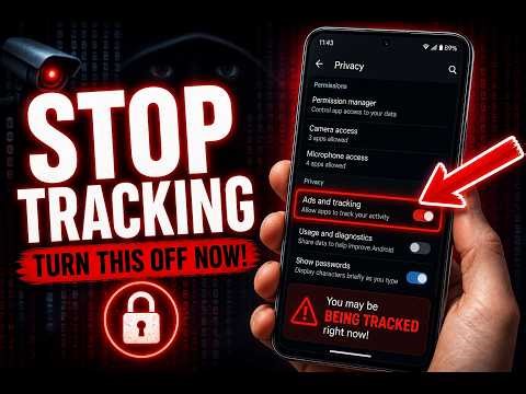 STOP! Your Android Phone is Tracking You And Listening (Turn THIS OFF )
