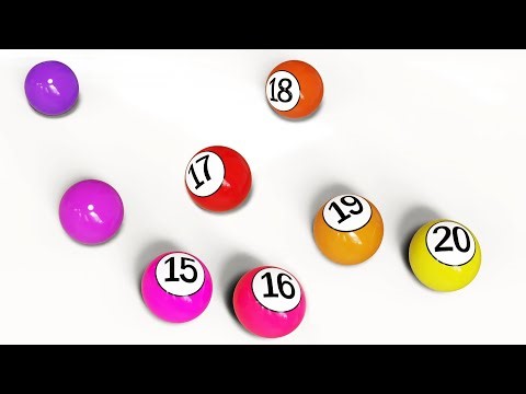 Colorful Number Ball Fun! Learn Numbers 1–20 for Toddlers & Preschoolers