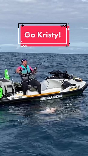 Kristy's Jet-Ski Fishing Adventure
