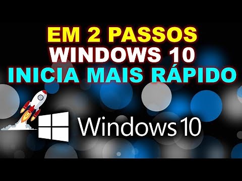 Como Deixar a INICIALIZAÇÃO do Windows 10 mais Rápido, passo a passo