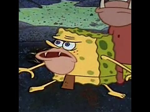 Spongegar meme original scene