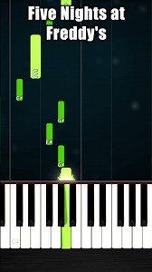 Five Nights at Freddy's Song - BEGINNER Piano Tutorial