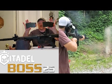 Citadel Boss 25 12 gauge Semi Auto Shotgun Review/Test Fire