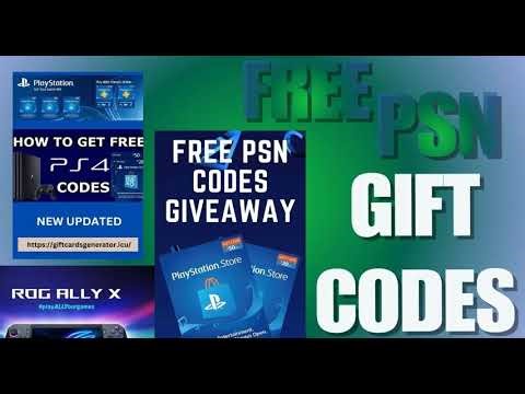 Free PSN Gift Card Codes 2026 - Free Unused Psn Gift Codes 2026,