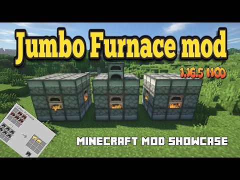 Minecraft 1.16.5 - Jumbo Furnace mod