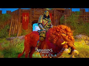 Samurai Fire Build | Assassin's Creed Valhalla | Combat, Nightmare, No Damage, No abilities