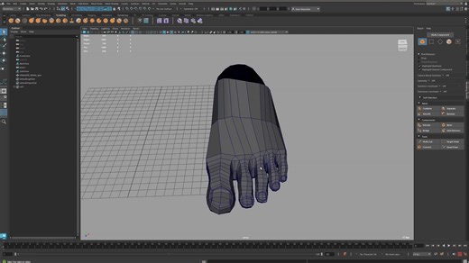 Foot Modeling 2
