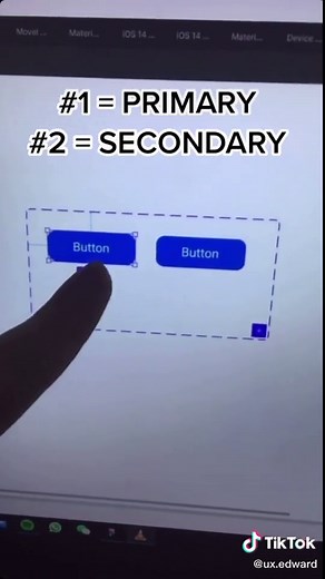 Buttons pake VARIANTS di FIGMA gimana sihh?? #learnontiktok #uiuxdesign #uidesign #uxdesign #figma #figmatutorial #figmatips #samasamabelajar