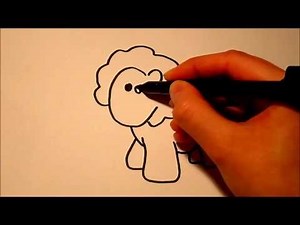 How to draw (for beginners): A cartoon lion..!