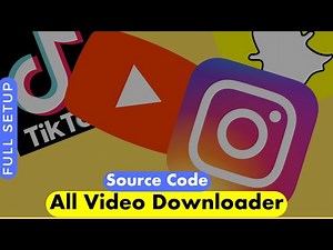 Source code for all video downloader website | How to make all video downloader website