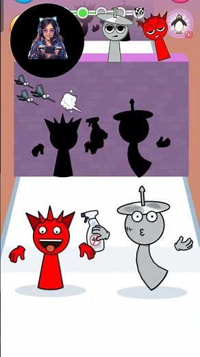 #incredibox Sprunki Wall Transformation Run mod #sprunki #ytshorts #gaming