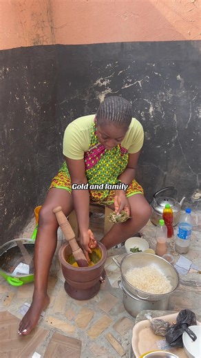 Making Abacha: A Nigerian Delicacy with Gold