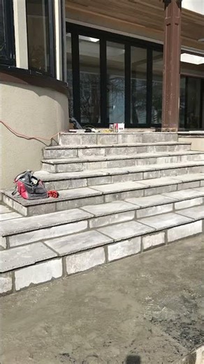 Flagstone and interlock installs