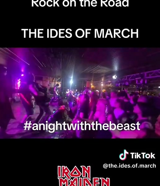 @RockOnTheRoad Desio ieri sera... Fear of the Dark 🔥 🎩🏮💚 Non abbiamo bisogno di parole o appellativi, solo la musica e le immagini per descrivervi 🖤 Grazie a tutti voi per essere stati il sesto componente della band ❤️ Video credits: @robertoerba 📷📽️ #theidesofmarchironmaidentribute #anightwiththebeast #runforyourlives #ironmaiden #tributeband #italianironmaidentribute #heavymetal #heavymetalfans #monzabrianza #desio #milano #lombardia #italia #onstage #livemusic #liveshow #fearofthedark
