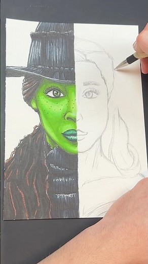 Drawing Glinda | Wicked: For Good