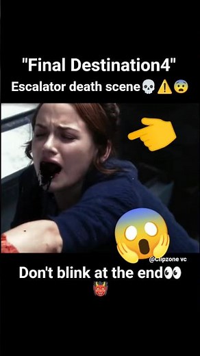 🎬Final Destination4🍿- The Escalator Scene That Traumatized Everyone😱💀 #shorts #scary