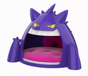 😺Cat House Gengar - 3D model for 3D printing! - A cozy den for a cat🐾