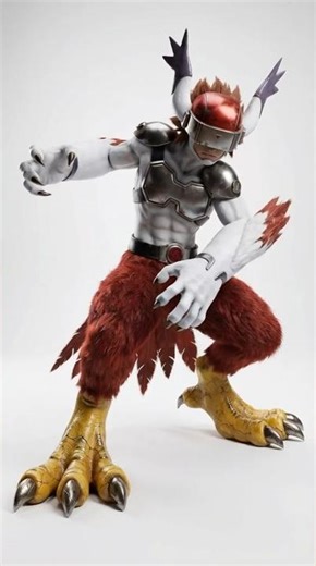 DIGIMON | Hawkmon Evolution in Real Life #digimon