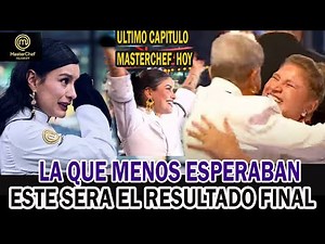¡LA MENOS ESPERADA! DESLUMBRA A LOS CHEFS HOY EN GRAN FINAL DE MASTERCHEF CELEBRITY 2024