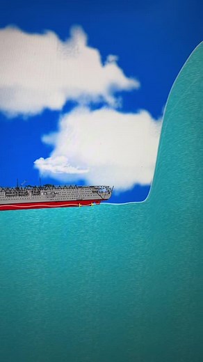 Aircraft warship VS island jump! #neotastic #floatingsandbox