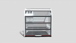 CyBio FeliX Basic Unit with Enclosure - 3D model by MESH IMAGES BERLIN (@mesh_images)